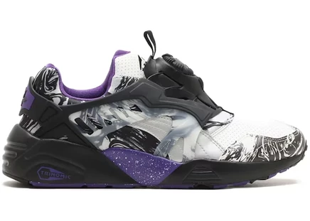 Мужские кроссовки Puma Disc Blaze, черно-бело-фиолетовые