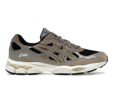 Мужские кроссовки ASICS Gel-NYC, черно-серо-бежевые