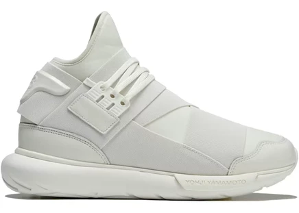 Мужские кроссовки Adidas Y-3 Qasa, молочно-белые