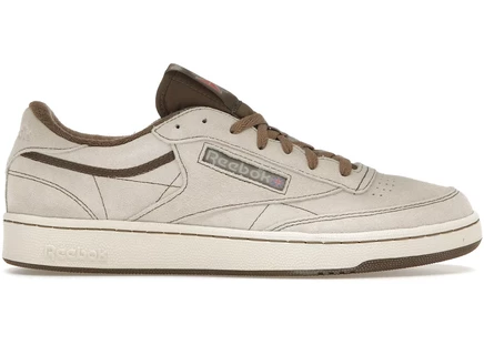 Кроссовки Reebok Club C 85 Vintage, костяной/коричневый