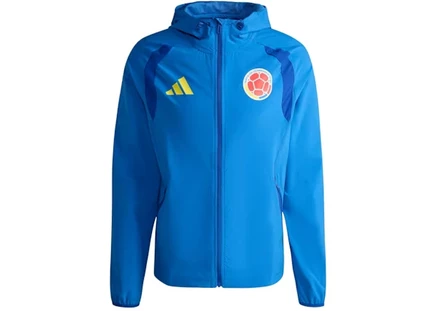 Мужская ветровка Adidas Colombia Tiro Travel, ярко-синяя