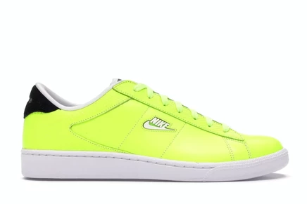 Мужские кроссовки Nike SB Tennis Classic Supreme, volt/бело-черные