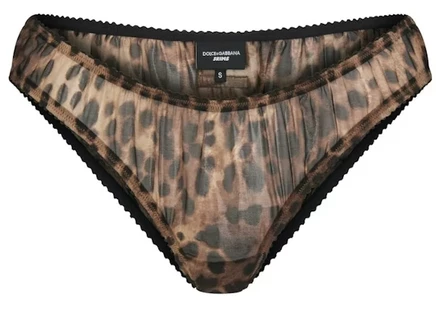 Женское бикини Skims x Dolce&Gabbana Romance, леопард