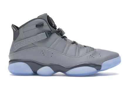Мужские кроссовки Jordan 6 Rings 3M, серебристые/белые