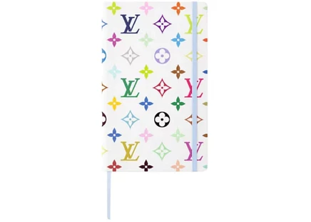 Блокнот Louis Vuitton x Takashi Murakami Jane MM, белый