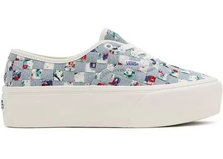 Женские кеды Vans Authentic Stackform, голубые