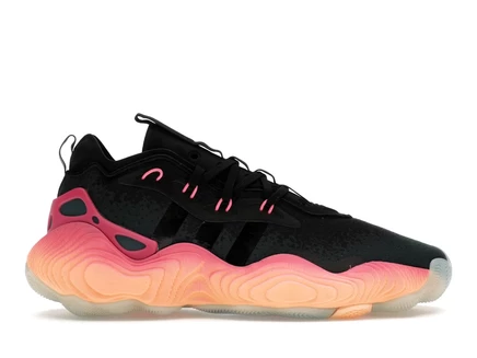 Мужские кроссовки Adidas Trae Young 3, Arctic Night/Acid Orange