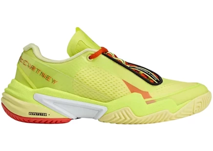 Женские кроссовки Adidas Barricade by Stella McCartney, желто-оранжевые