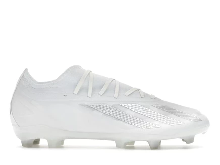 Мужские бутсы Adidas Crazyfast Pro FG, белые/серебристые