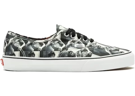 Мужские кеды Vans Authentic Supreme Bruce Lee, белые