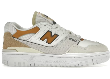 Женские кеды New Balance 550, серо-коричневые