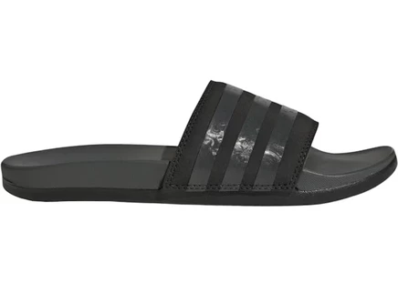 Мужские сланцы Adidas Adilette Comfort, черно-серые