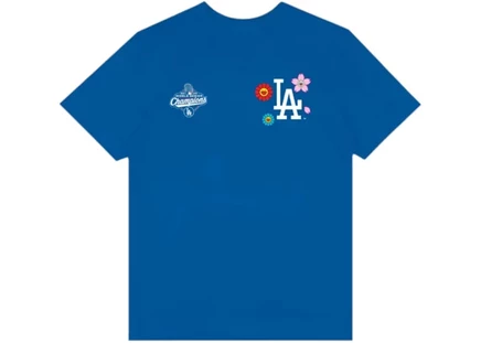 Мужская футболка Takashi Murakami x Dodgers, синяя