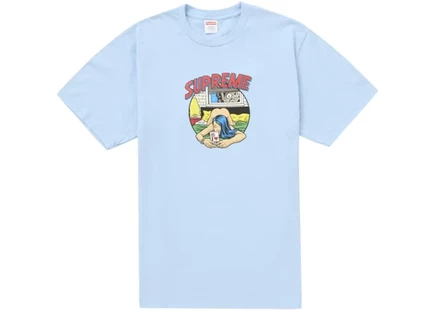 Supreme Bedroom Tee (SS25) Powder Blue powder blue
