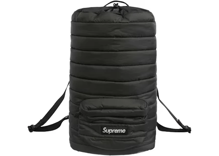 Унисекс рюкзак Supreme Puffer, черный