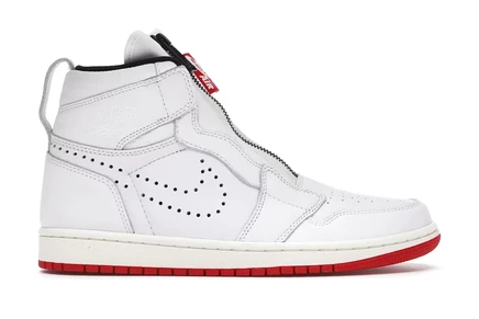 Jordan 1 Retro High Zip White University Red white/black-sail-university red