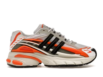 Мужские кроссовки Adidas Adistar Jellyfish Pharrell Williams, оливково-оранжевые