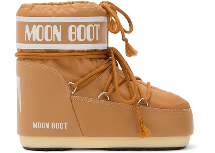 Ботинки Moon Boot Icon Nylon Low, коньячные