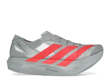 Мужские кроссовки Adidas Adizero Adios Pro Evo 2, серебристо-красные