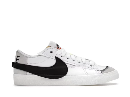 Мужские кроссовки Nike Blazer Low 77 Jumbo, бело-черные