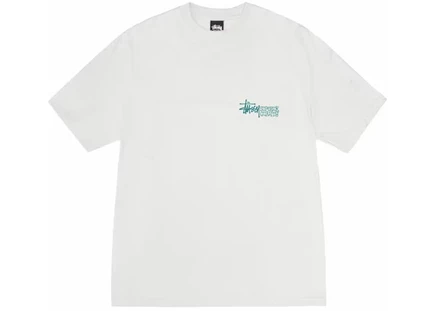 Мужская футболка Stussy Superior Quality Pigment Dyed, натуральная