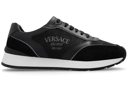 Мужские кроссовки Versace Milano, черные