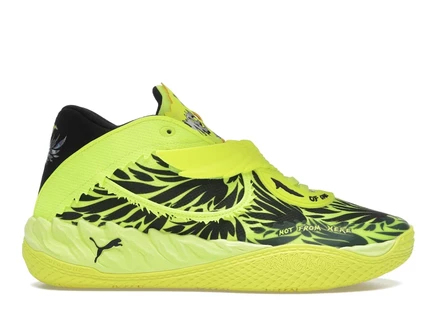 Мужские кроссовки puma lamelo ball mb.05, желто-черные