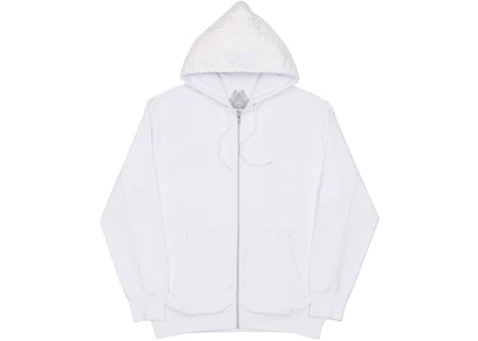 Мужское худи Palace Big Tri-Ferg Zip Hood, белое