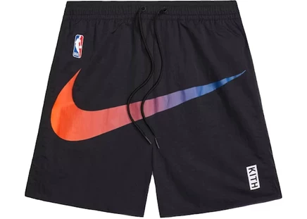 Мужские шорты Kith x Nike для New York Knicks, черные