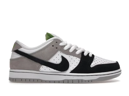 Мужские кеды Nike SB Dunk Low Chlorophyll, серо-белые