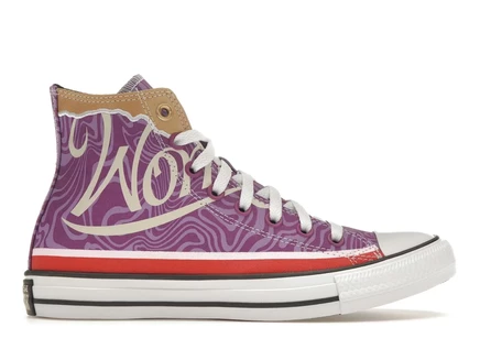 Мужские кроссовки Converse Chuck Taylor, пурпурно-белые