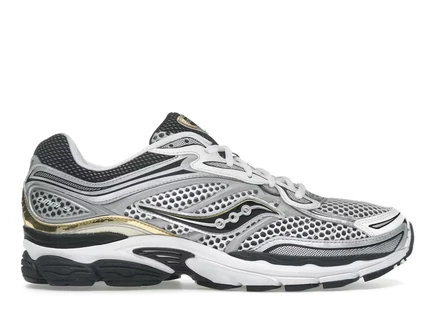 Мужские кроссовки Saucony ProGrid Omni 9, серебристо-золотые