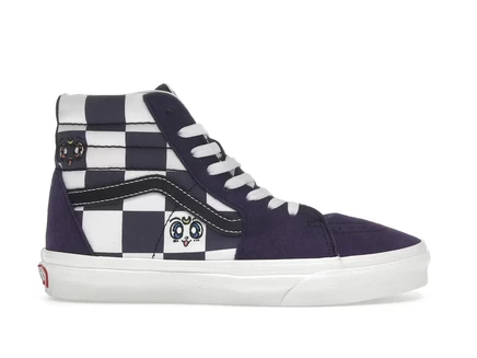 Унисекс кроссовки Vans Sk8-Hi Sailor Moon Mysterioso, фиолетово-бело-черные