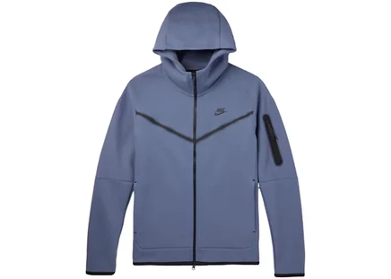 Мужская толстовка Nike Tech Fleece на молнии, diffused blue