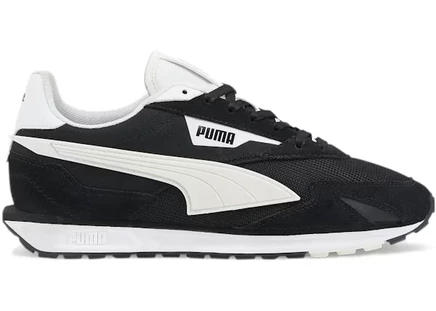 Женские кроссовки Puma Lo Rider Tech Retro, бело-черные