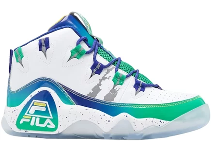 Мужские кроссовки fila grant hill 1 sprite, бело-голубые