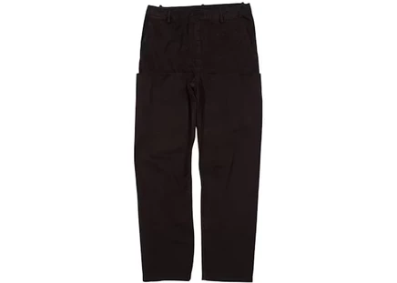 Мужские карго-штаны Yeezy Gap Sateen, черные