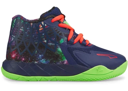 Детские кроссовки Puma LaMelo Ball MB.01, сине-зеленые