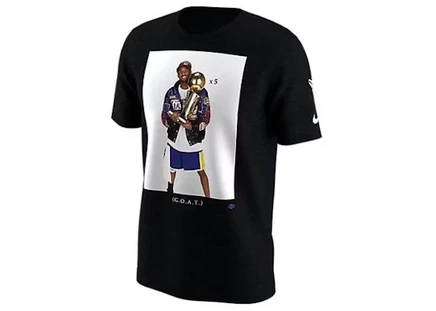 Nike Kobe Bryant Trophy Retirement GOAT Dri-Fit T-shirt Black black
