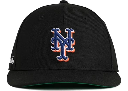 Мужская кепка Aime Leon Dore x New Era Mets, черная