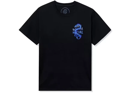 Мужская футболка Anti Social Social Club, черная