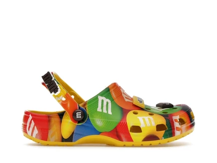 Мужские кроксы Crocs Classic Clog M&M'S, желтые/мультицвет
