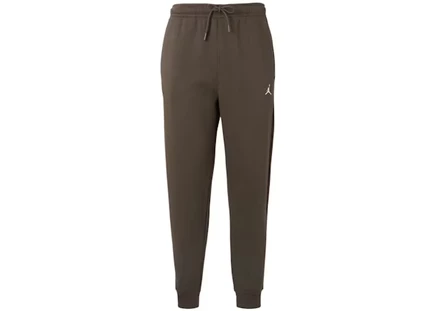Мужские флисовые спортивные штаны Nike Jordan Brooklyn, коричнево‑молочные
