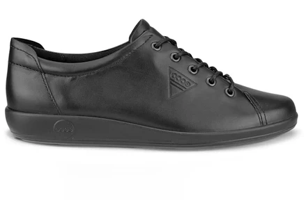 Женские кроссовки Ecco Soft 2.0, черные