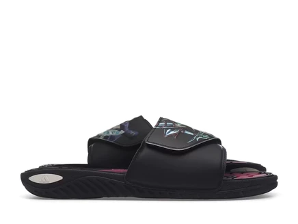 Мужские сланцы Adidas Reptossage, черно-лиловые