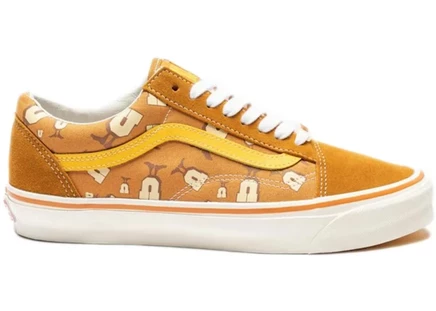 Мужские кеды vans old skool lx undefeated, коричневые