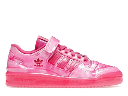 Мужские кроссовки adidas forum low jeremy scott, розовые