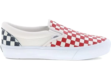 Мужские слипоны Vans Classic Slip-On VLT LX, красные