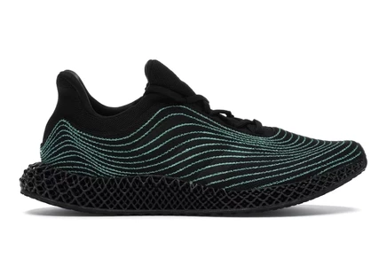 Мужские кроссовки adidas ultra boost 4d parley, черные