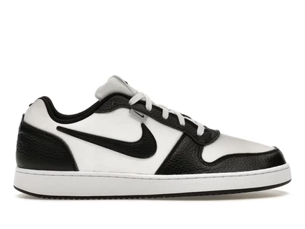 Мужские кроссовки Nike Ebernon Low PRM, бело-черно-серые